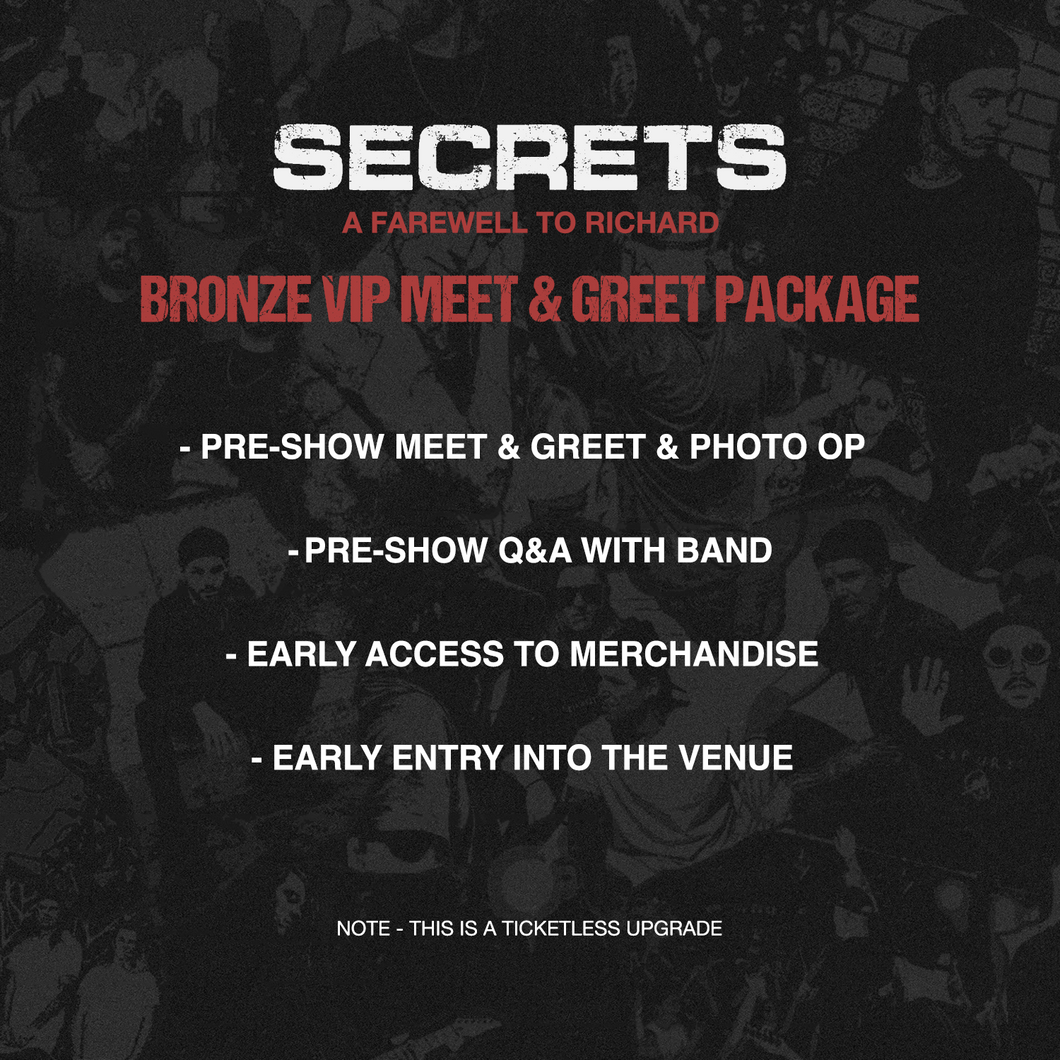 Bronze Meet & Greet Experience VIP Package