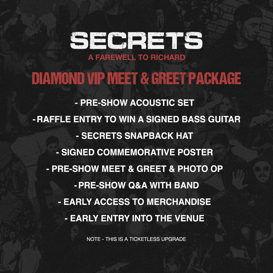 Diamond Meet & Greet Experience VIP Package