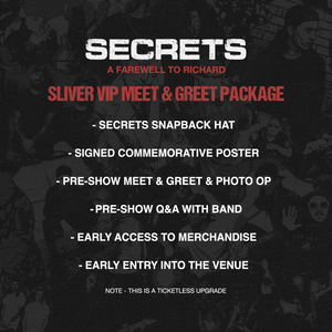 Silver Meet & Greet Experience VIP Package