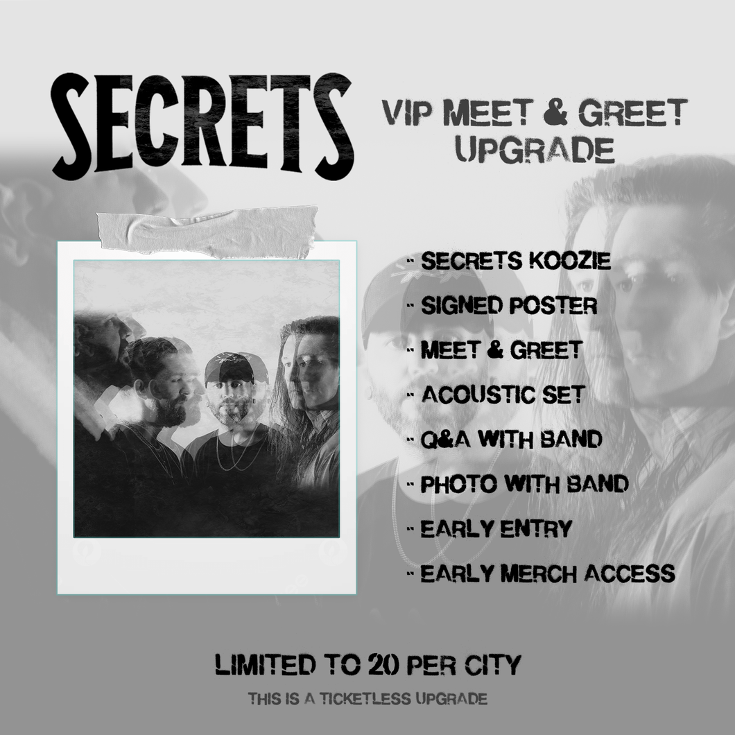 VIP Meet & Greet Experience Upgrade Package